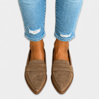Nadia™ | Mocassins en daim