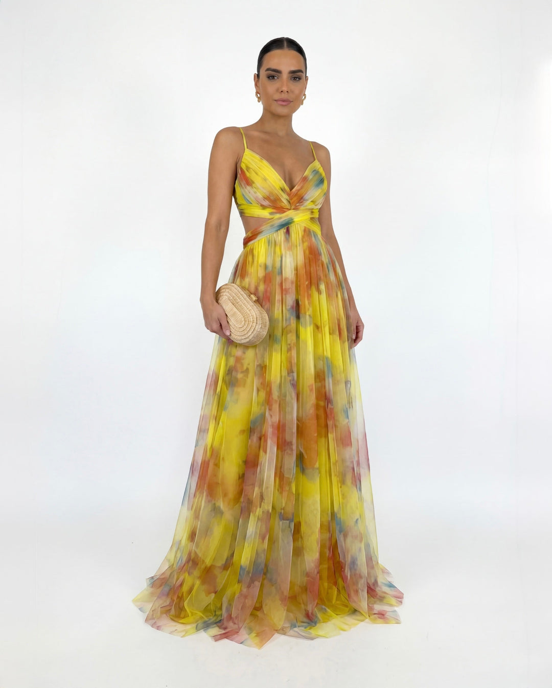 Laura™ | Robe longue Élégance florale