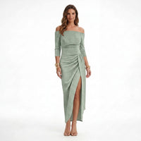 Elvira™ | Robe de gala sans épaules