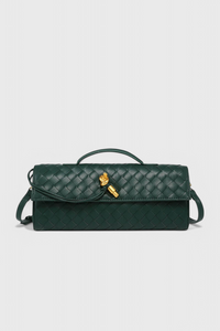 Pochette Melanie à nœuds dorés