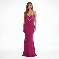 Amaia : Robe sirène rose