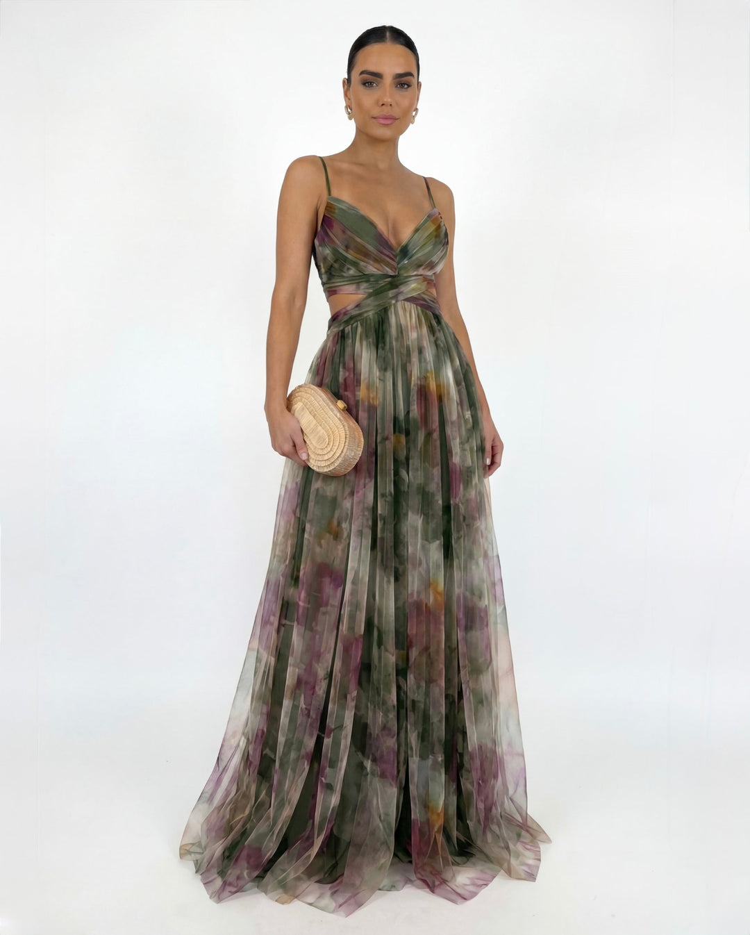 Laura™ | Robe longue Élégance florale